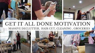  New small home refresh! EXTREME GET IT ALL DONE VLOG. Decluttering and cleaning part two!