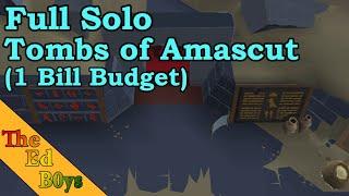 OSRS Full Tombs of Amascut Solo (Raids 3) | 1B Budget ToA Example (1 Bill)