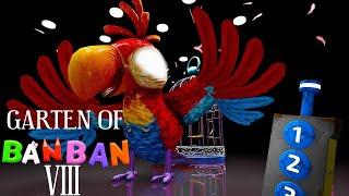 Garten of Banban 7 - PARROT JIMMY Secret Room + JUMPSCARE! Gameplay #8