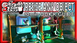No Man's Sky How To Resize Any Object Glitch Base Building 10min Guide Captain Steve NMS