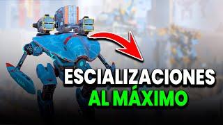 ¿Es el MENDER con ESPECIALIZACION SOPORTE la MEJOR opción para LIGAS ALTAS? War Robots WR