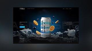 Zero Point – Energy Drink Showcase Template for WordPress