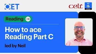 Live class with CELT: OET Reading - How to Ace Reading Part C