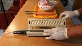 Venisbuta Easy Kabob Maker - How to make adana , urfa kebab - Kebab Maker machine