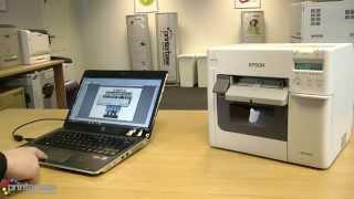 Epson ColorWorks TM-C3500 Label Printer Speed Test