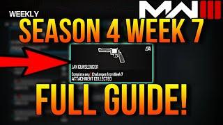 How To Complete ALL SEASON 4 WEEK 7 Challenges MW3 (Multiplayer)!