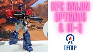 KFC P-14 Raijin & Engine - Transformers Masterpiece Optimus Prime Powermaster (corebot & Hi-Q)