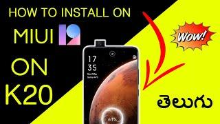 how to install miui 12 on redmi k20