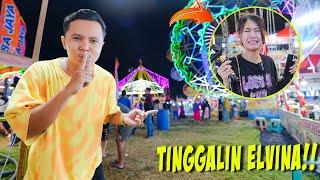 PRANK TINGGALIN ELVINA DI PASAR MALAM!! DIA PANIK KEBINGUNGAN!!