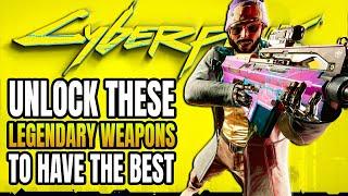 Cyberpunk 2077 - BEST LEGENDARY Weapons to Have (Cyberpunk Tips)