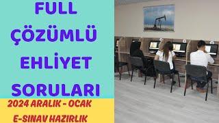 2024 EHLİYET SINAV SORULARI / ARALIK OCAK ÇIKMIŞ EHLİYET SORULARI / MEB EHLİYET SORULARI (50 SORU)