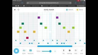 Chrome Music Lab- Song Maker- Blinding Lights by The Weeknd