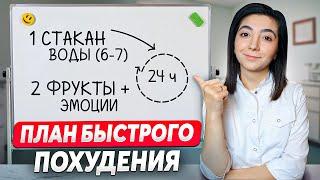 Как БЫСТРО похудеть на 6-10 кг за месяц? Подробный план