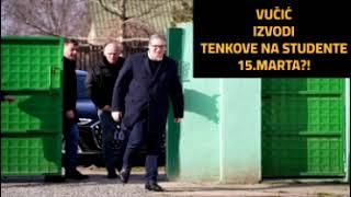 VANREDNO STANJE - VUČIĆ JUTROS ZBOG DOJAVE O HAPŠENJU NAPUSTIO VILU U JAJINCIMA?!