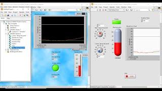 LabVIEW | Air Conditioning System | Custom VI Periodic I/O Server | Shared Variables