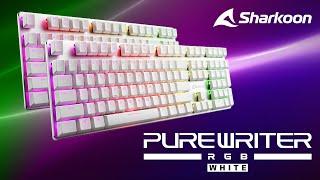 Sharkoon PureWriter RGB White
