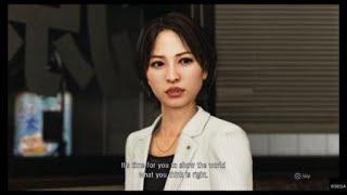 Judgment: Yagami And Mafuyu Visits Hoshino And Saori