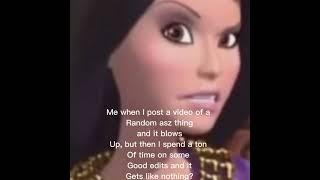 With TikTok it’s the opposite- || #barbie #raquel #funny #ixler #edit #editor