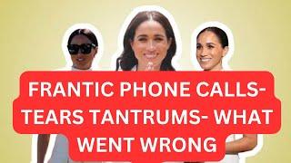FRANTIC PHONE CALLS, WAITING & SCREAMING - WHAT HAPPENED HERE MEGHAN ! #meghan #royal #princeharry
