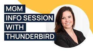 DHGE Presents: MGM Info Session With Thunderbird School of Global Management at ASU