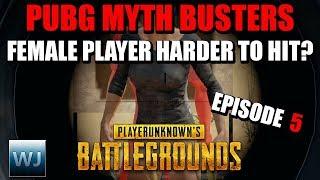 PUBG MYTH BUSTERS #5: Are female players harder to hit? Do airdrops predict the next circle?