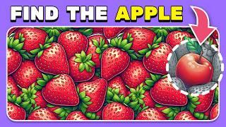 Find the Hidden Fruit - Search Game  | 30 levels - Easy, Medium, Hard