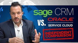 Sage CRM vs. Oracle CRM | Independent Comparison