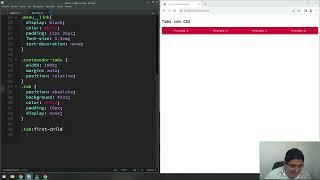 TABS CON PURO CSS | TUTORIAL