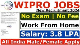 Wipro Recruitment 2024 | Wipro Jobs For Freshers 2024 | 12th & Graduate | Job Vacancy 2024  MNC Jobs