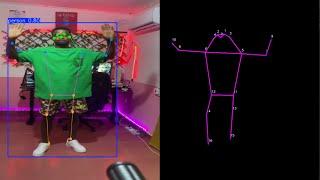 Real-Time Human Pose Detection with YOLOv8 and Python | Amazing Keypoint Visualizations!