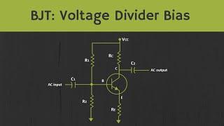 BJT: Voltage Divider Bias Configuration