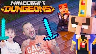 MİNECRAFT YENİ OYUNU ÇIKTI! GİZEMLİ KÜRE! | MINECRAFT DUNGEONS OYNUYORUZ