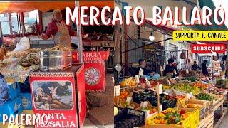 MERCATO BALLARÒ PALERMO: Abbanniata, Polpo, Street Food, Storia e Tour