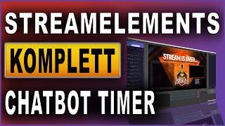 StreamElements Komplettkurs 2021: #15 Chatbot Timer