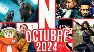 ESTRENOS NETFLIX OCTUBRE 2024!