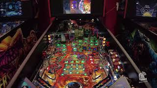 Live Play of Stern Pinball VENOM (No Glass)