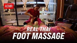 Real Thai Foot Massage | No Talking ASMR | RAW