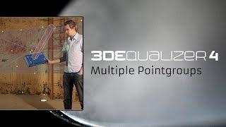 3DEqualizer4 [basic] - Multiple Pointgroups