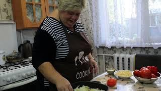 Ну очень вкусное куриное филе под овощами. / Щи со щавелем/