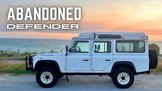 I Bought an Abandoned Land Rover Defender Camper to Restore