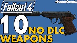 Top 10 Best Vanilla (NO DLC) Guns and Weapons in Fallout 4 #PumaCounts