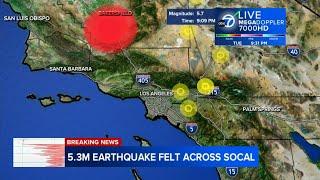 Earthquake coverage: Magnitude 5.2 quake strikes Kern County, shaking felt across SoCal