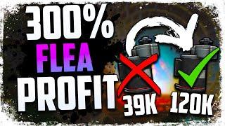 Make 200-300% MORE MONEY Advanced Flea Market Strategy |  Escape From Tarkov