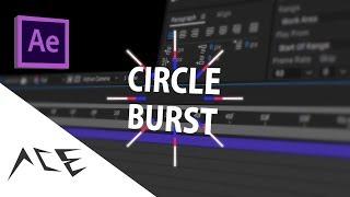 After Effects Tutorial - Motion Graphics Circle Burst