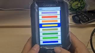 Эхолот Garmin Striker ViVid 4cv GT20  настройка карты