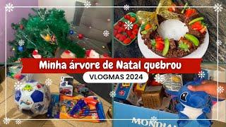 VLOGMAS EP:11 ÚLTIMOS PREPARATIVOS PARA O NATAL, embalando os presentes das crianças,fazendo a ceia.