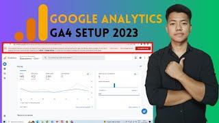 How To Connect Google Analytics GA4 Setup in WordPress Website (2023) | Add New Google Analytics