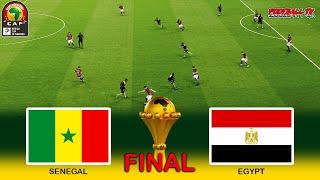 Senegal vs Egypt | Final Africa Cup of Nations 2022 | eFootball PES 2021 | Gameplay PC