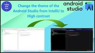 How to change the theme of the android studio || Dark theme / Night Mode in android studio