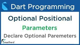Dart Optional Positional Parameters in Functions. Dart Tutorial for Flutter #6.4